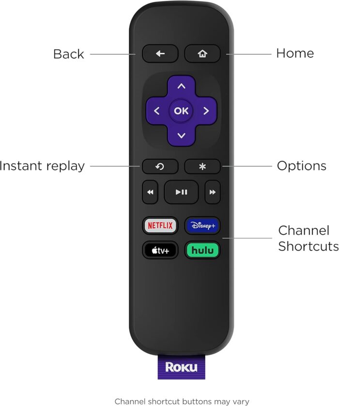 Roku Express | HD Roku Streaming Device with Simple Remote (no TV controls), Free & Live TV - Image 6