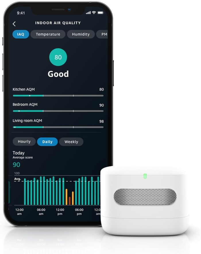 Amazon Smart Air Quality Monitor – Know your air, Works with Alexa - Image 2