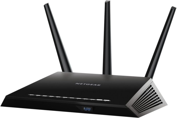 NETGEAR Nighthawk AC1900 Smart WiFi Router – Dual Band Gigabit (R6900-100NAS)