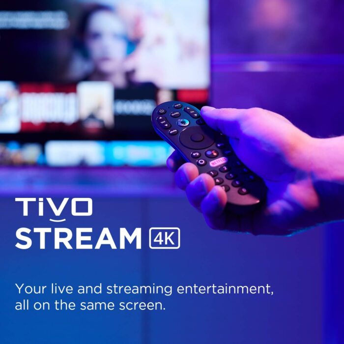 TiVo Stream 4K – Every Streaming App and Live TV on One Screen – 4K UHD, Dolby Vision HDR and Dolby Atmos Sound – Powered by Android TV – Plug-In Smart TV, One size - Image 6