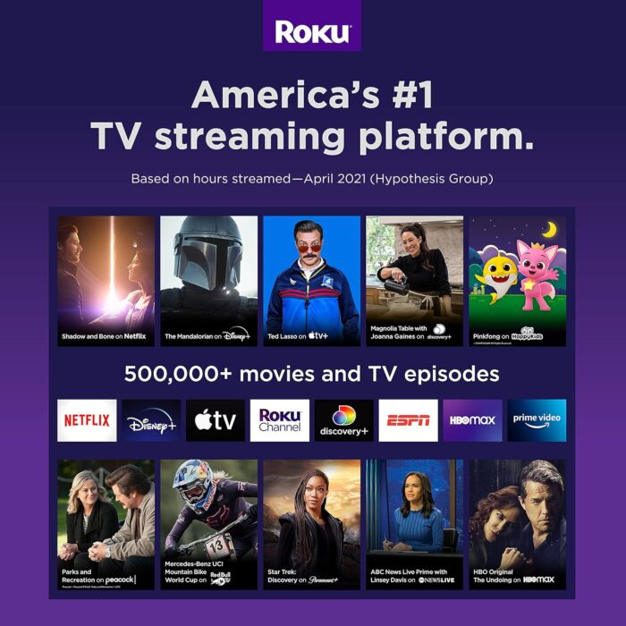 Roku Express | HD Roku Streaming Device with Simple Remote (no TV controls), Free & Live TV - Image 8